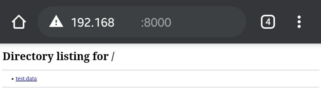 انتقال فایل بین دستگاه‌های مختلف با پایتون